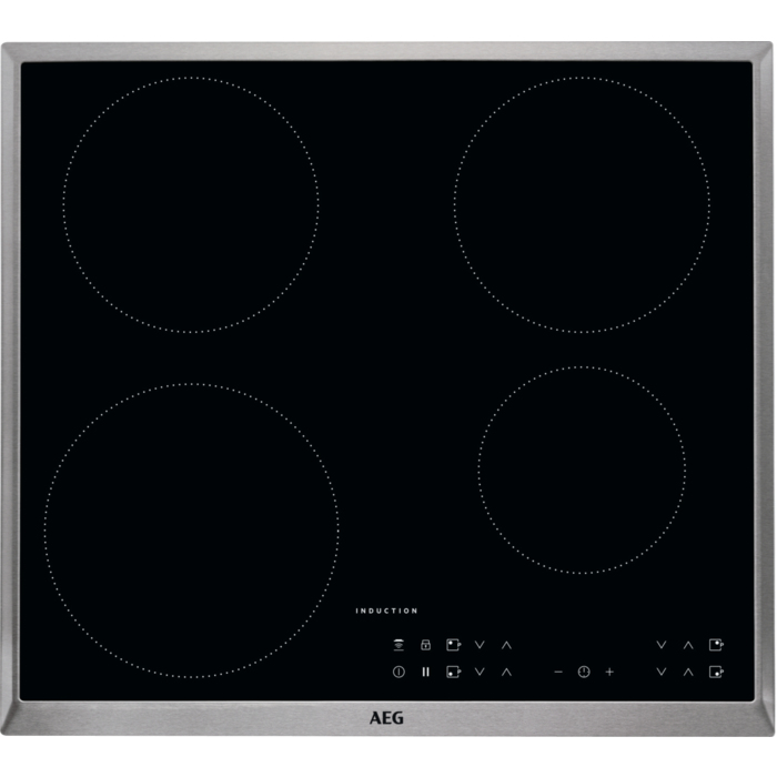 AEG IKB64301XB Black Built-in Zone induction hob 4 zone(s) – image 1