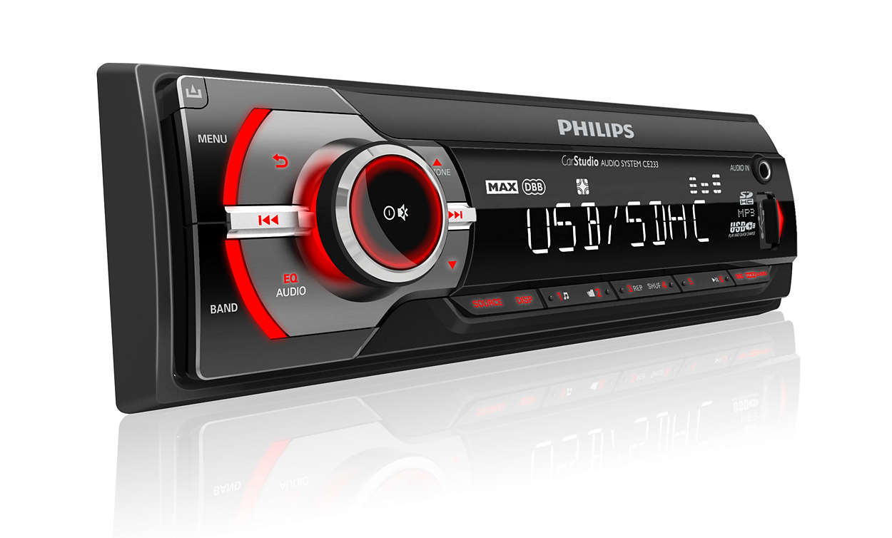 Philips CarStudio Car audio system CE233/56 – image 2