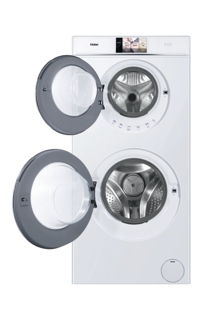 Haier Duo Dry HWD120-B1558U washer dryer Freestanding Front-load White – image 6