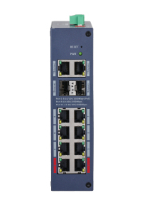 Dahua Technology CHS4212-8GT-110 network switch Managed L2 Gigabit Ethernet (10/100/1000) Power over Ethernet (PoE) Desktop Blue – image 4