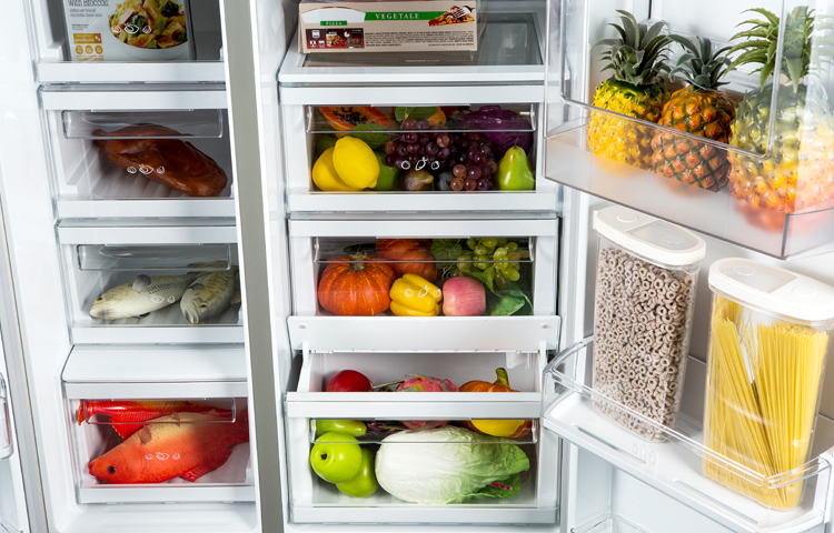 LG GR-M237JSQN side-by-side refrigerator Freestanding – image 5