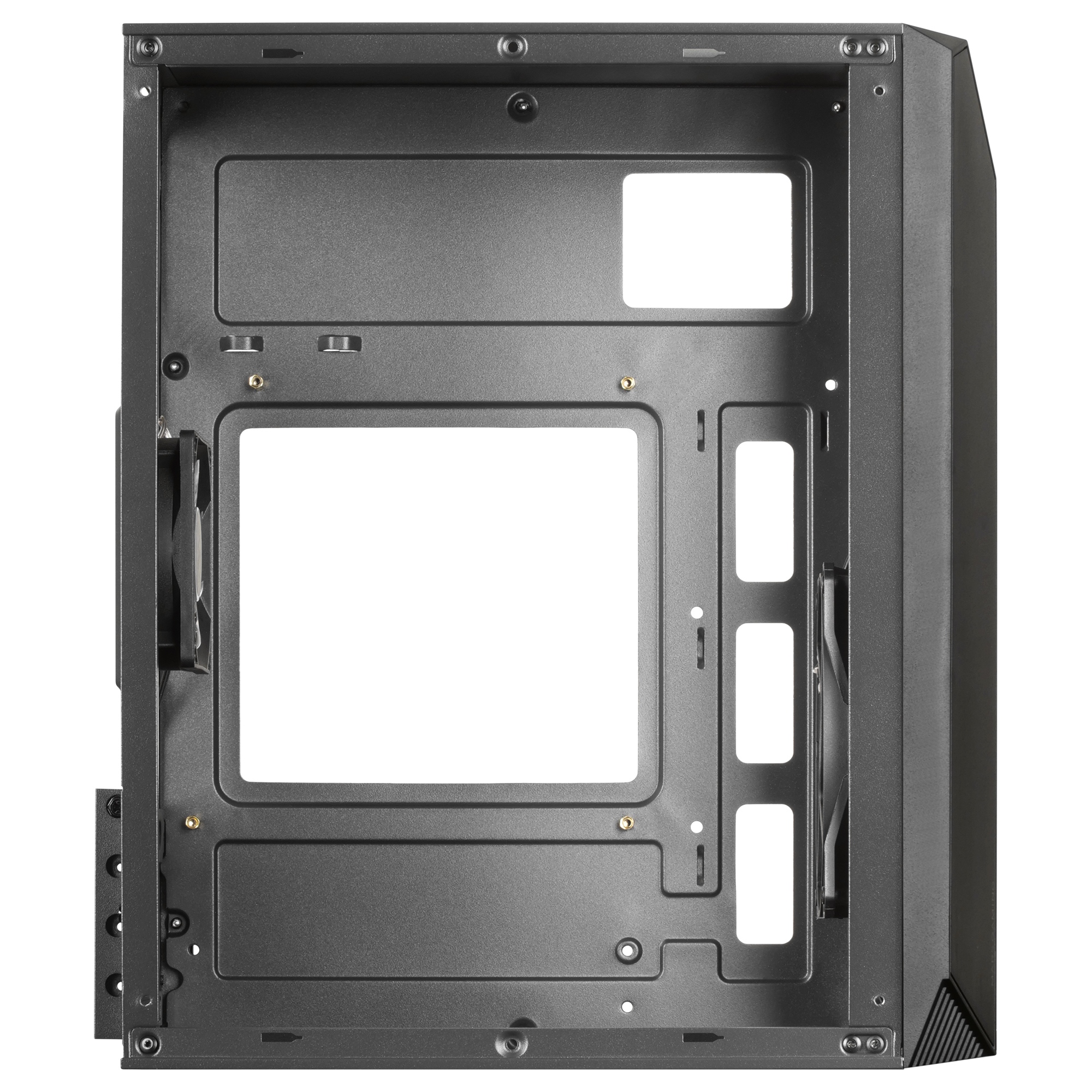 Mars Gaming MC-S1 Black Compact Micro-ATX Gaming PC Case ARGB Lighting 12 Modes FRGB Fan Full Side Window – image 5