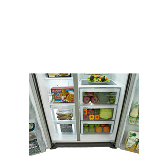 Samsung RS6178UGDSR side-by-side refrigerator Freestanding – image 9