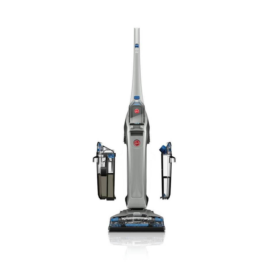 Hoover FloorMate Upright vacuum Battery Dry&wet Bagless Black, Grey, Silver – image 2