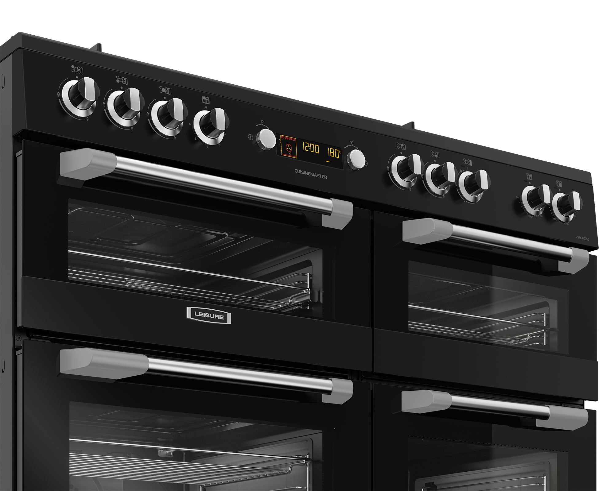 Leisure CS110F722K 110cm Dual Fuel Range Cooker with Three Ovens – image 5