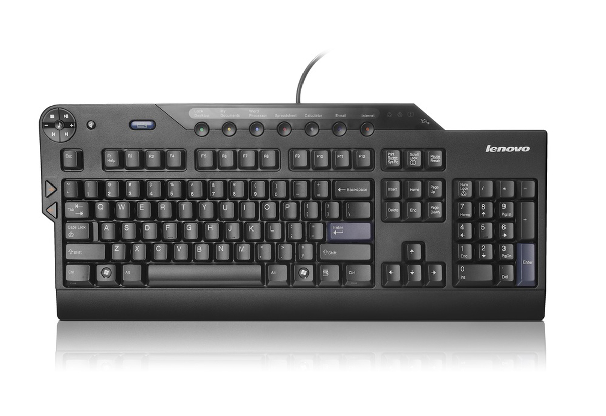 Lenovo 73P2623 keyboard USB Belgian, UK English Black – image 1