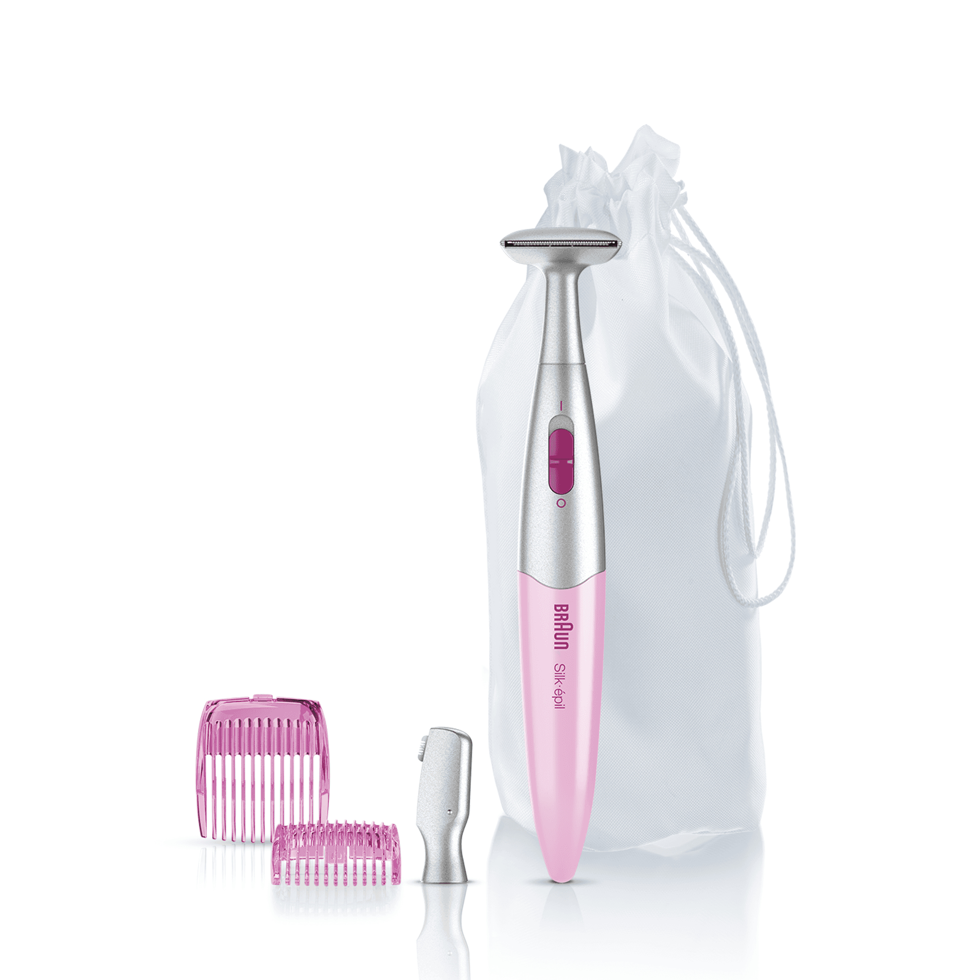 Braun 81663314 bikini trimmer Pink, White – image 1