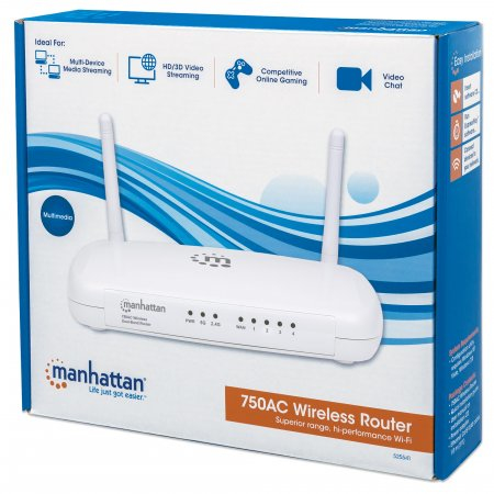 Manhattan 525541 wireless router Fast Ethernet Dual-band (2.4 GHz – image 7
