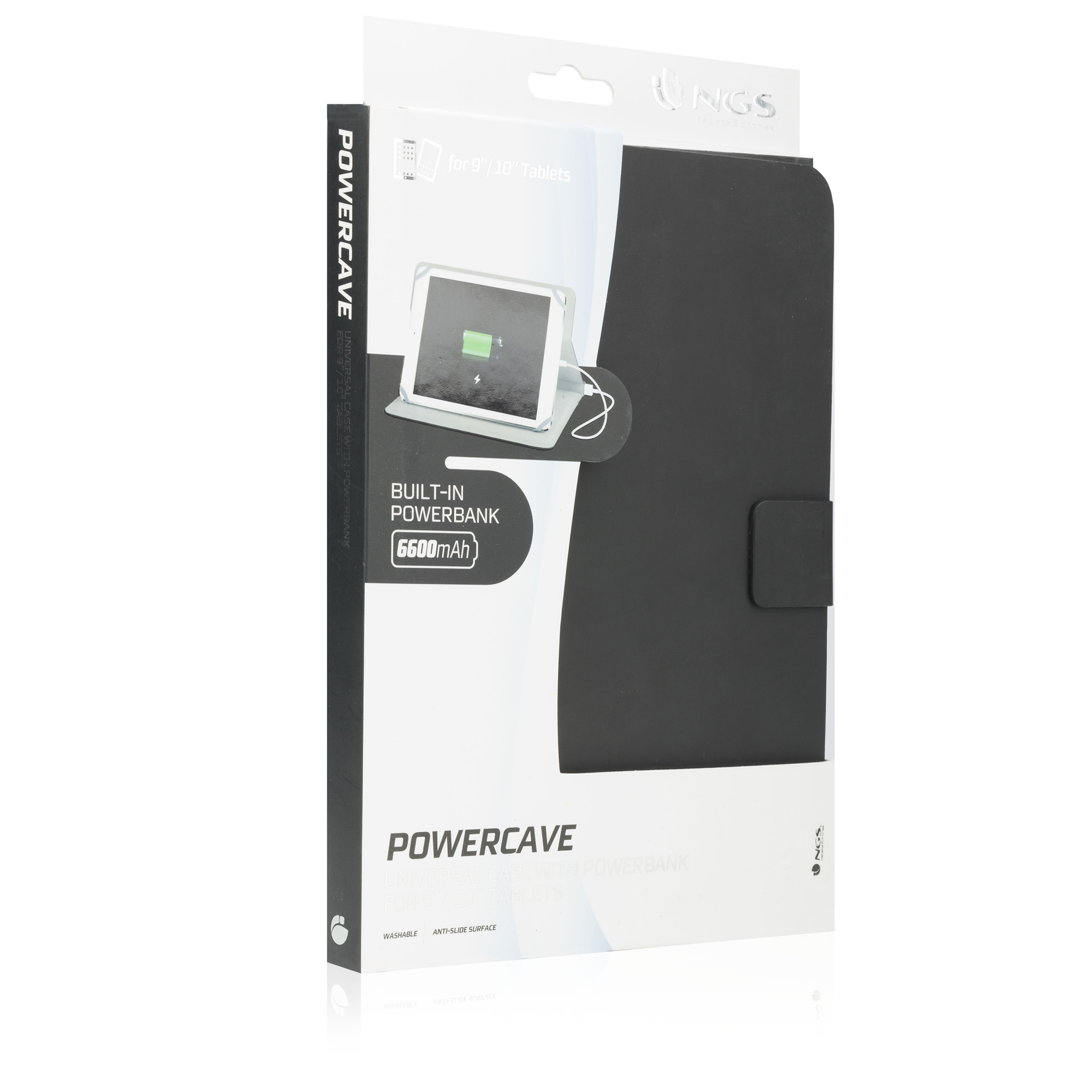 NGS Powercave 25.4 cm (10") Folio Black, Grey – image 7
