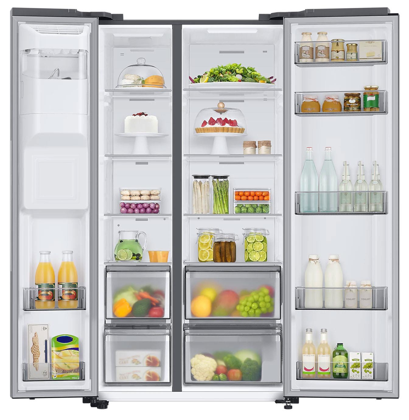 Samsung RS6GA8821SL/EG side-by-side refrigerator Freestanding – image 7