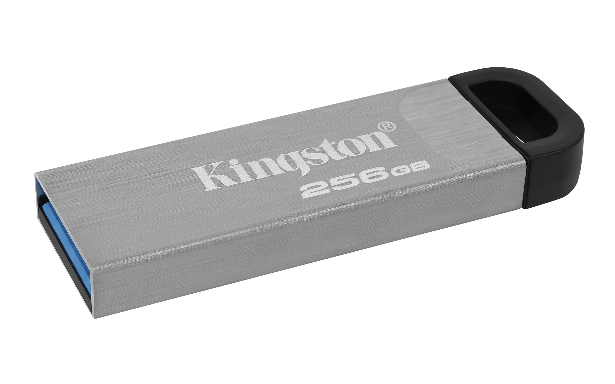 Memoria USB Kingston DataTraveler Kyson - 256GB - USB 3.2 Gen 1 - Plata - DTKN/256GB Memoria USB Kingston DataTraveler Kyson - 256GB - USB 3.2 Gen 1 - Plata - DTKN/256GB