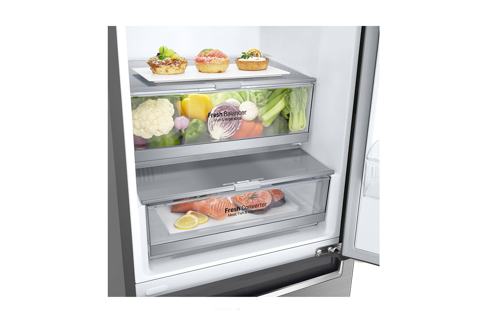 LG GBB71PZEZN fridge-freezer Freestanding – image 3
