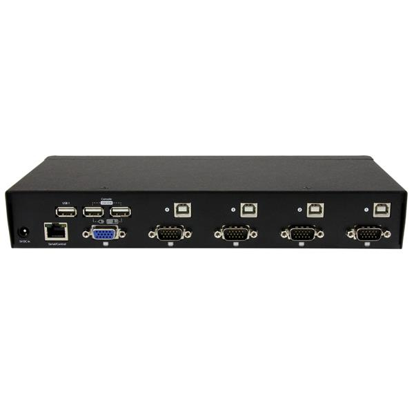 StarTech.com 4 Port USB VGA KVM Switch with DDM Fast Switching Technology and Cables – image 3