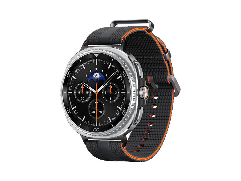 Samsung Galaxy Watch 8 Classic, LTE + Bluetooth, 46mm, Hybrid Band, Black + Athleisure Band, Graphite, S/M – image 1