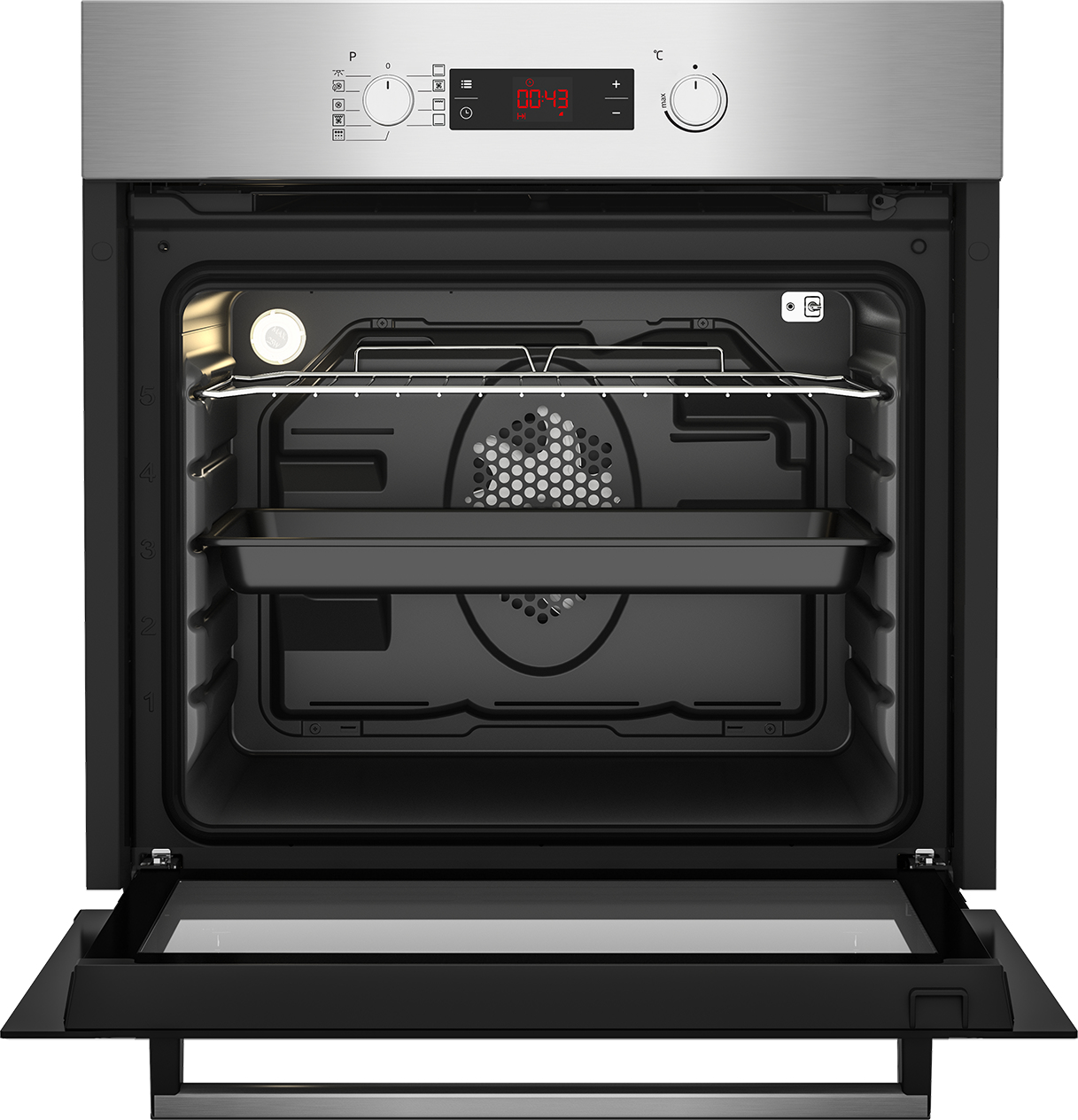 Beko BIE22305RXP 71 L 3300 W Stainless steel – image 4