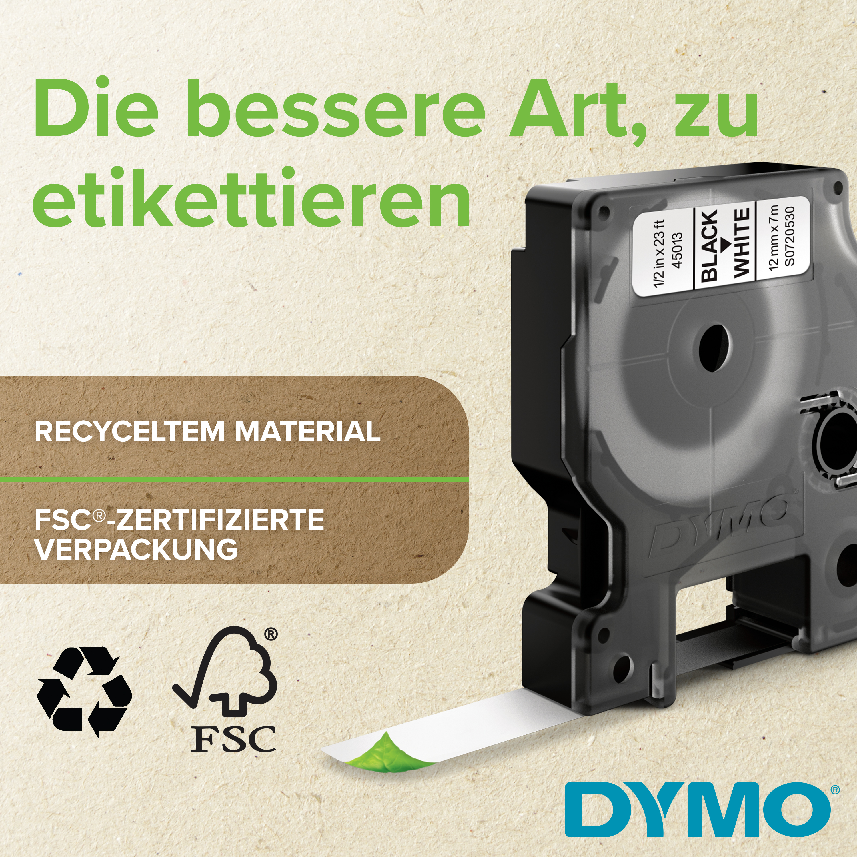 DYMO LW-Rücksendeetiketten Vorteilspack 32x57mm 20Rl 6Stk