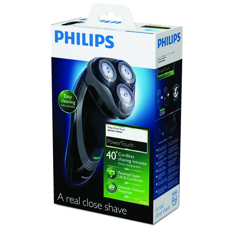 Philips SHAVER Series 3000 PT725/20 men's shaver Rotation shaver Black, Grey – image 2