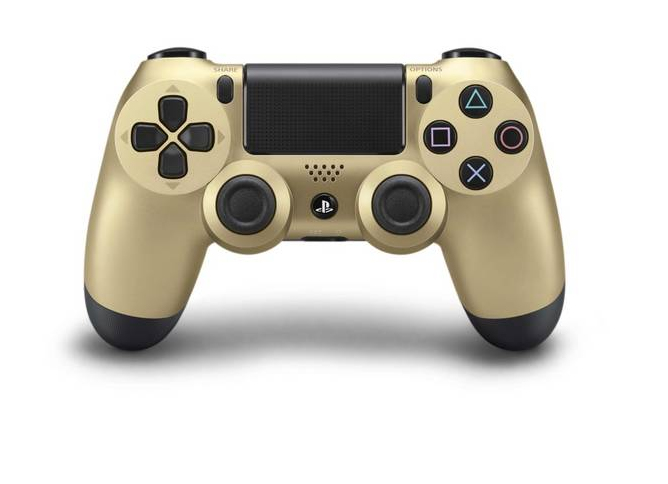 Sony Interactive Entertainment PS719803348 Gaming Controller Gold USB 2.0 Gamepad Analogue / Digital PlayStation 4