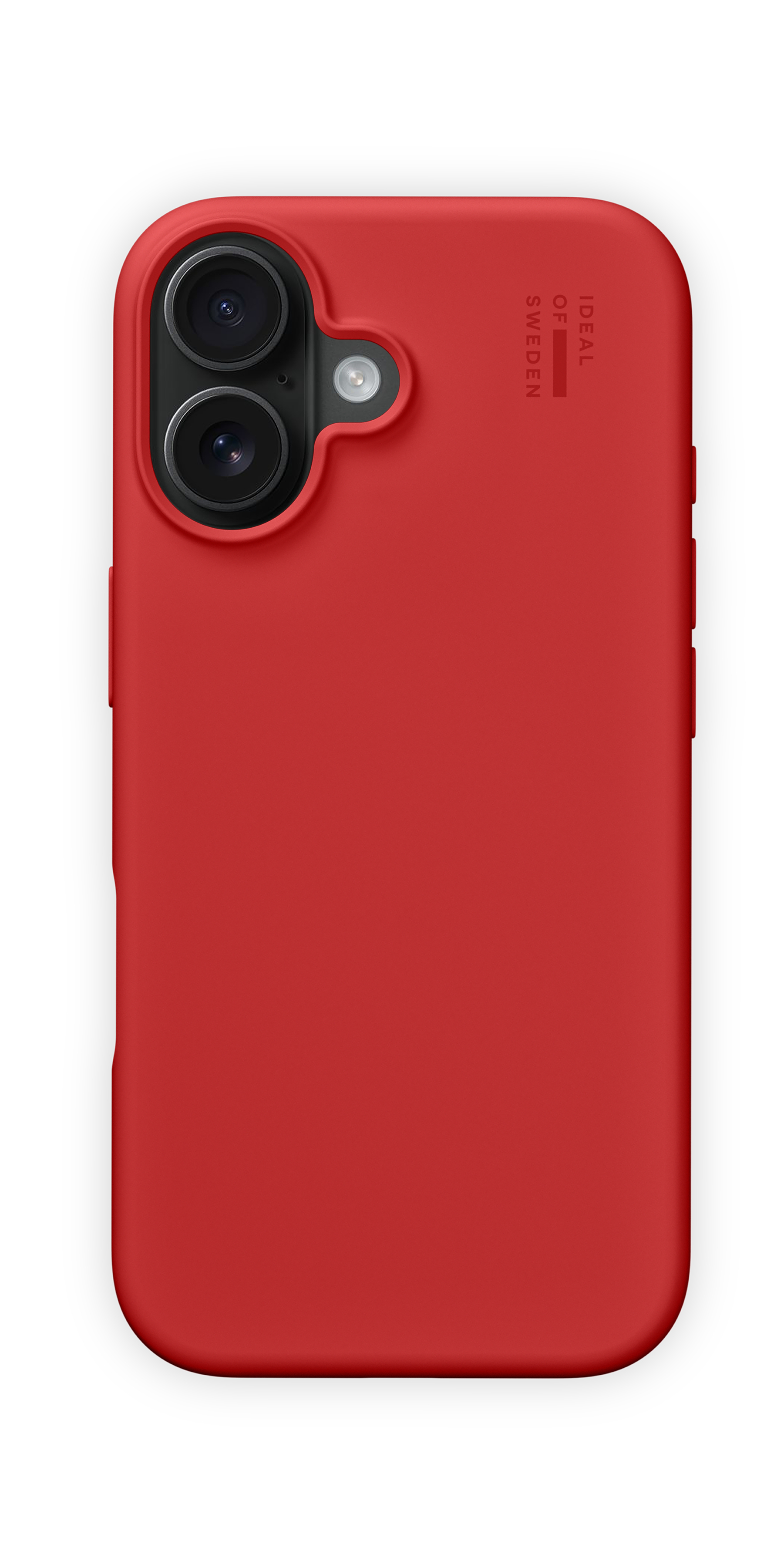 iDeal of Sweden Silicone Case MagSafe iPhone 16 Red