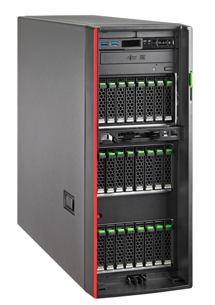 Fujitsu S26361-K1601-V601 server barebone Intel® C236 Rack (4U) Black, Red – image 2