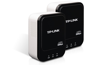 TP-Link 85Mbps Powerline Ethernet Adapter Starter Kit