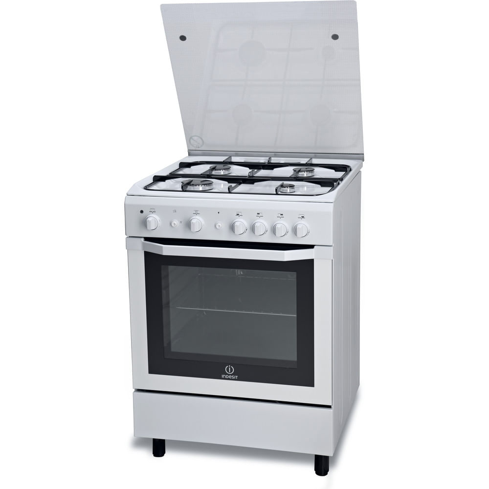 Indesit I6GG1F(W)/I Freestanding cooker Natural gas Gas White
