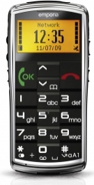 Emporia TALKpremium 5.08 cm (2") 110 g Black, Silver