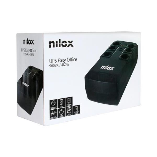 Nilox UPS Easy Office 960VA/480W – image 3