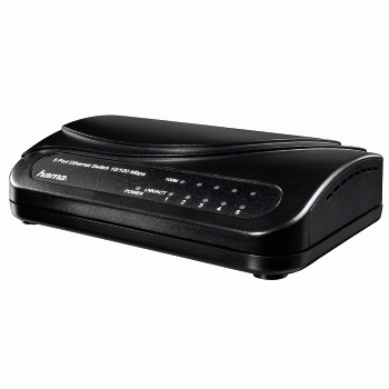 Hama 5-Port Switch 100/10 Mbps – image 2
