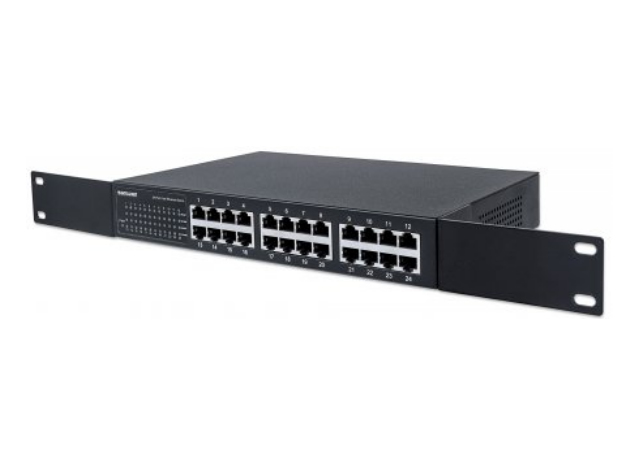 Intellinet 560924 network switch Unmanaged L2 Fast Ethernet (10/100) 1U Black – image 5