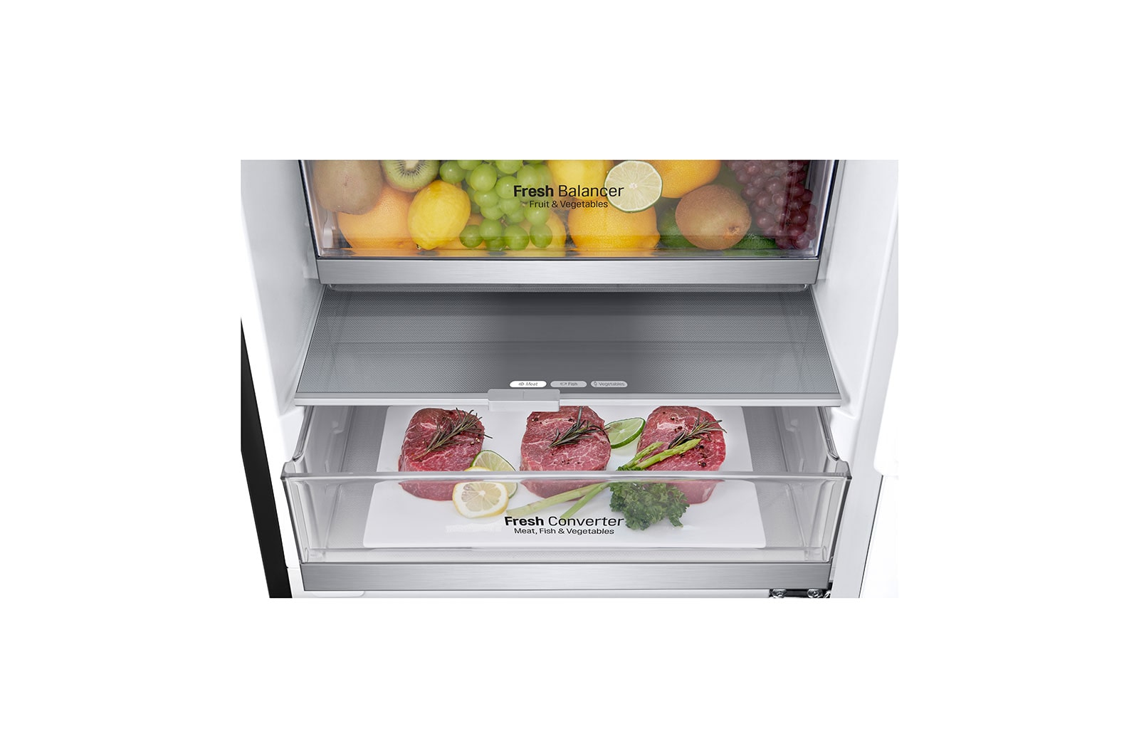 LG GBB72MCUDN fridge-freezer Freestanding – image 7
