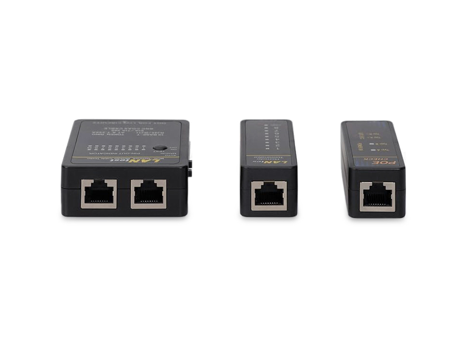 Netzwerkkabeltester, RJ45, BNC, PoE
