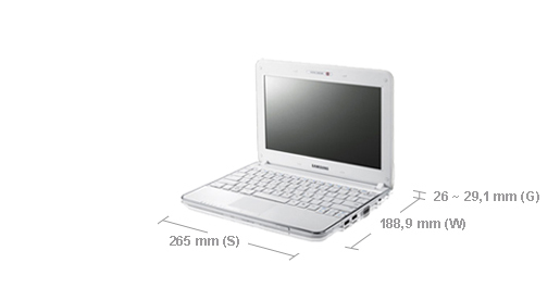 Samsung N N210-JB02PL Intel Atom® N450 Netbook – image 6