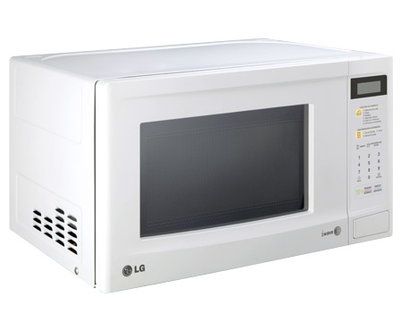 LG MS0742FW microwave White Countertop – image 3