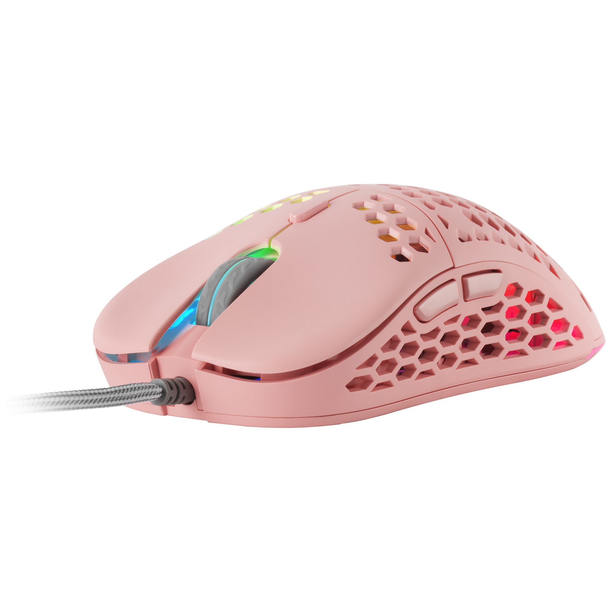 Mars Gaming MM55P Pink RGB Chroma Gaming Mouse Ultra-lightweight – image 5
