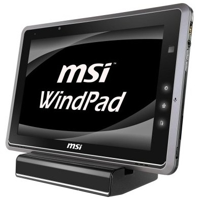 MSI WindPad 110W-232UP AMD Z 32 GB 25.6 cm (10.1") 2 GB Wi-Fi 4 (802.11n) Windows 7 Professional Black, Grey – image 2