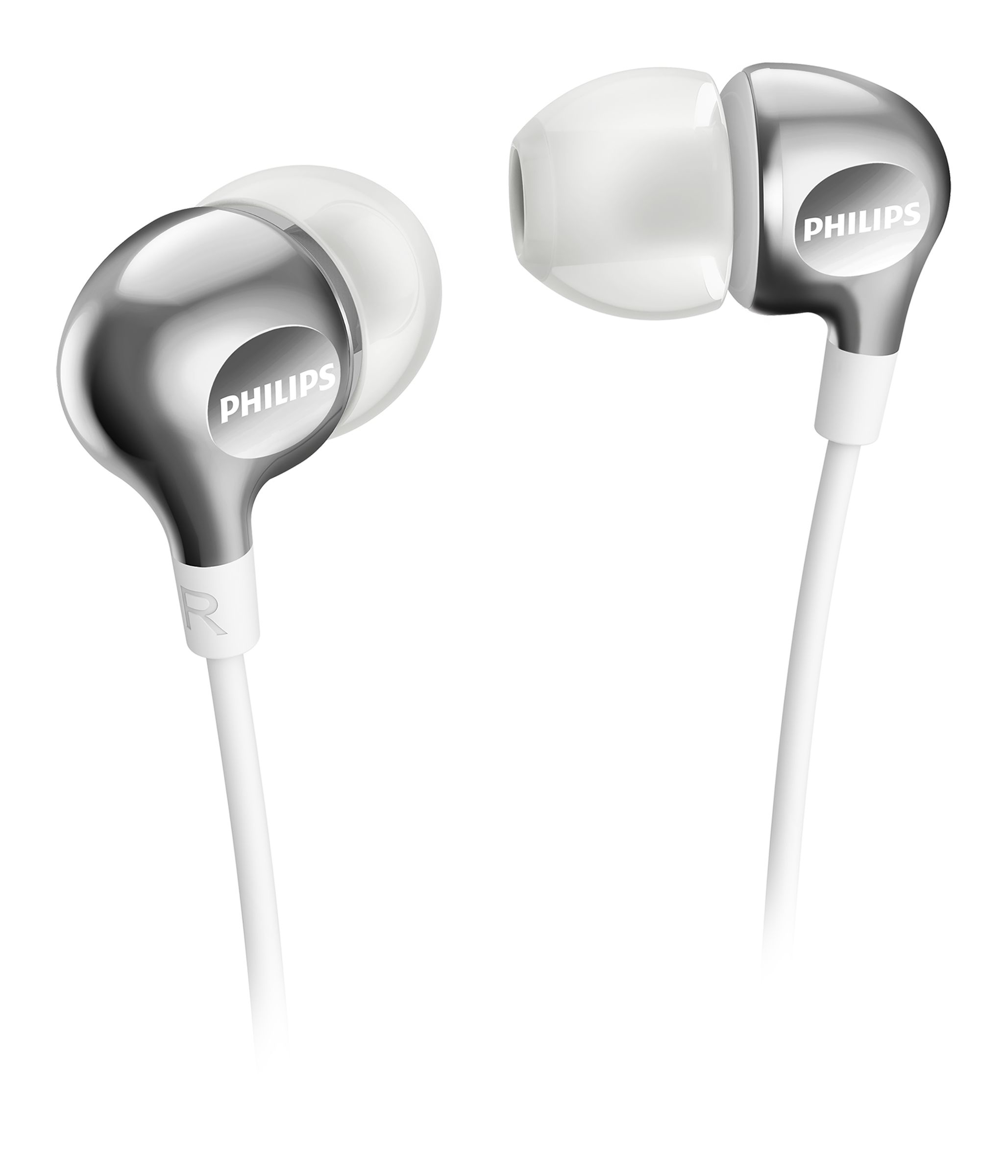 Philips SHE3700WT/27 headphones/headset Wired In-ear Grey, White