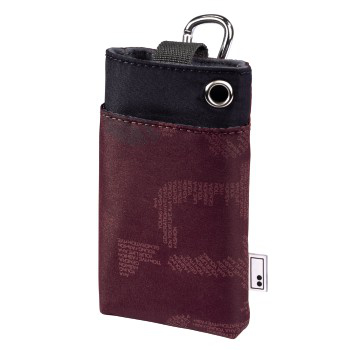 Hama Letter mobile phone case Pull case Purple
