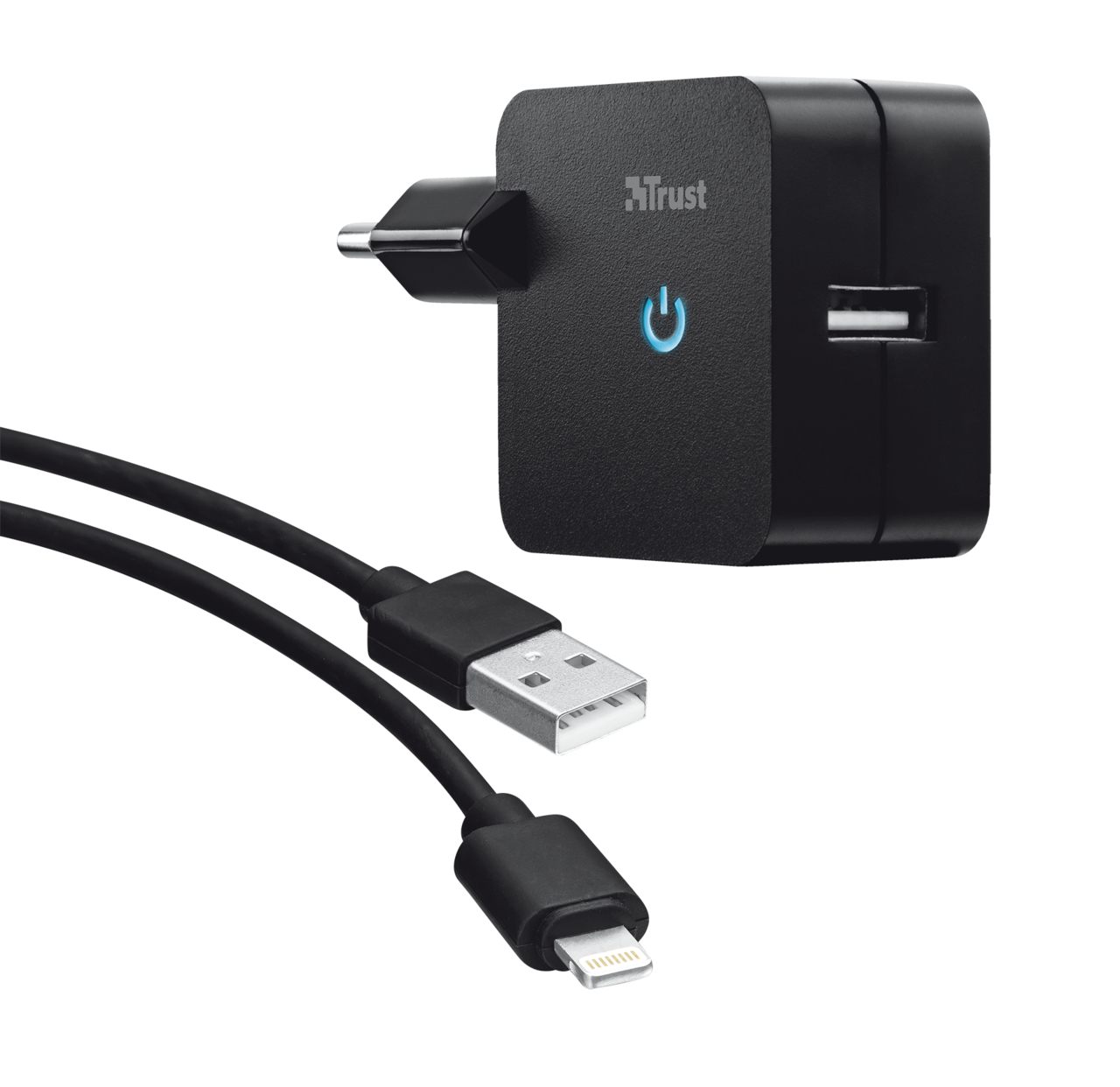 Trust 20232 mobile device charger Universal Black AC Indoor – image 1