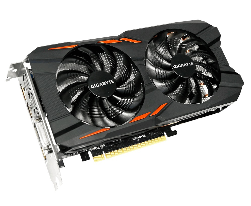 GIGABYTE GV-N105TWF2-4GD graphics card NVIDIA GeForce GTX 1050 Ti