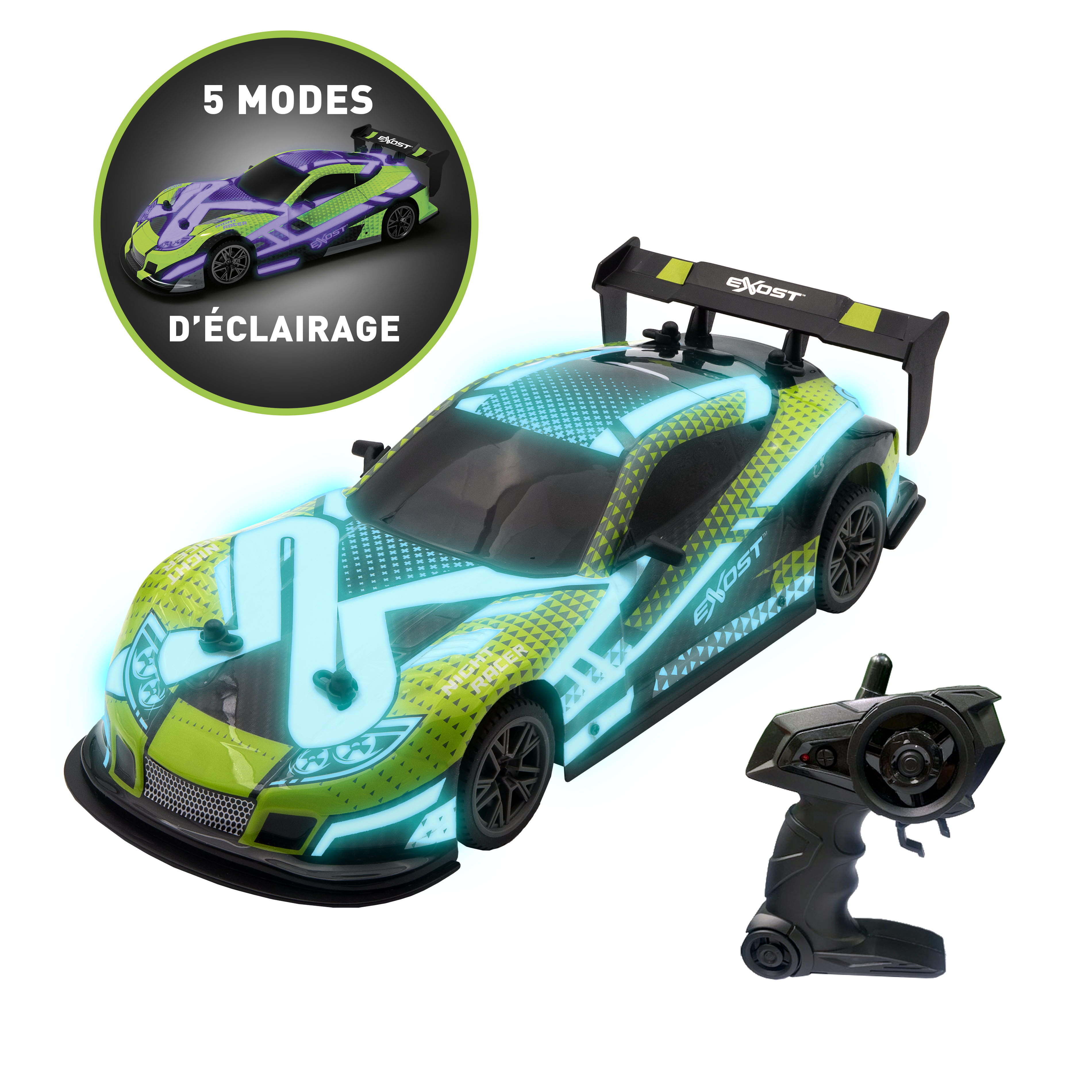Resim Exost 54021 Uzaktan Kumandalı Araba, Yeşil, 1:14 Ölçek