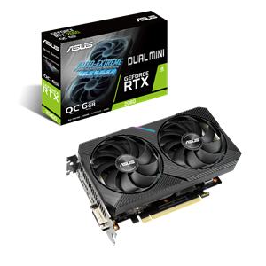 ASUS Dual -RTX2060-O6G-MINI graphics card NVIDIA GeForce RTX 2060 – image 1