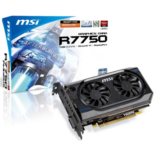 MSI V279-029R graphics card AMD Radeon HD7750 – image 1