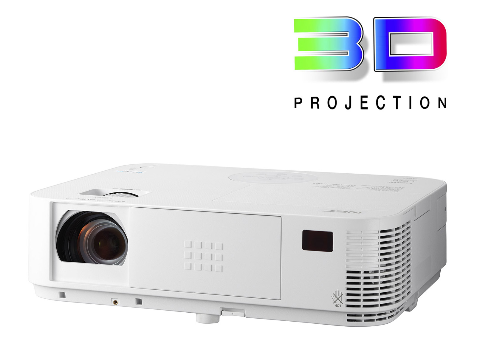 NEC M403W Standard throw projector 4000 ANSI lumens DLP WXGA (1280x800) 3D White – image 5