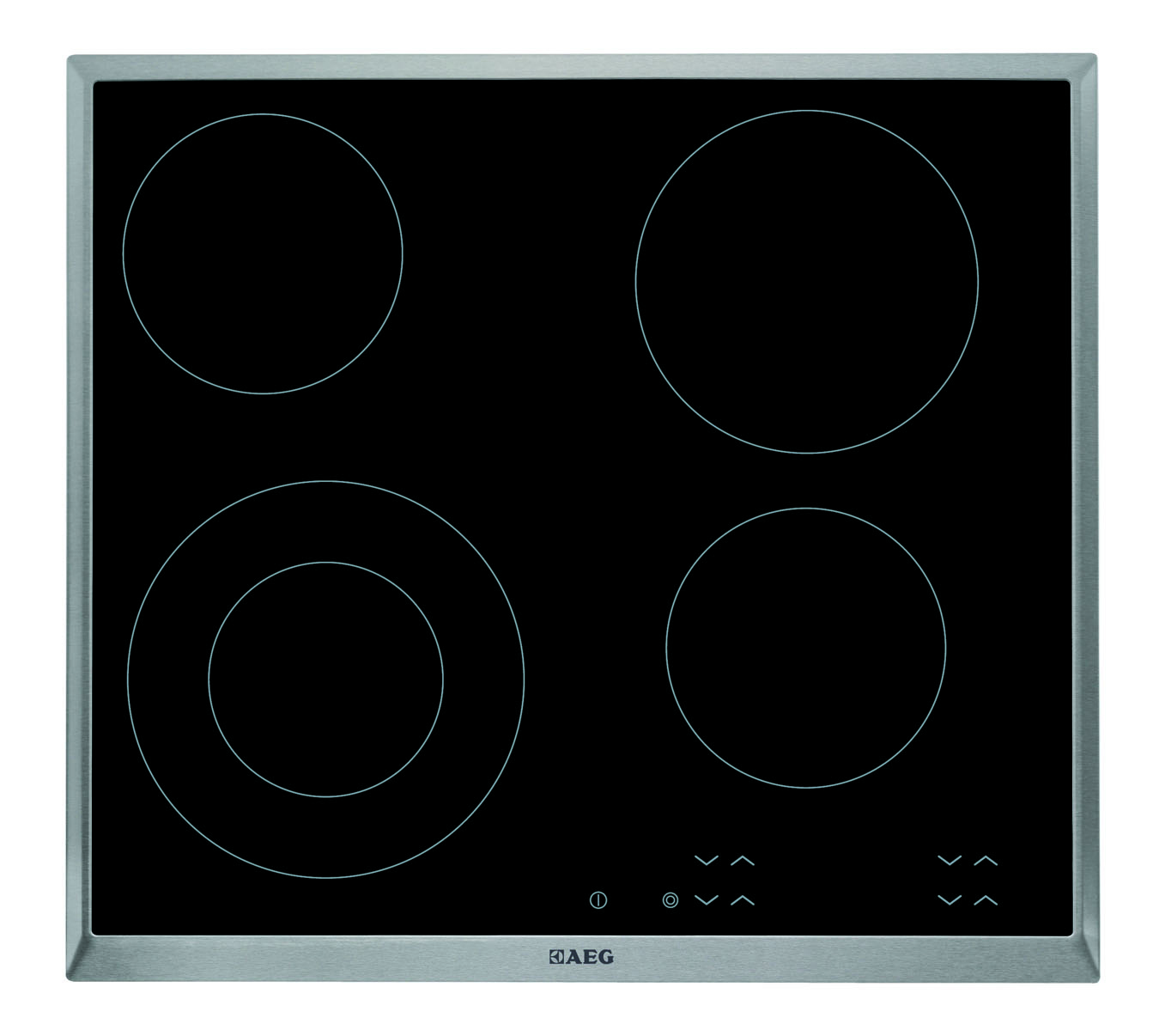 AEG HK624010XB Black Built-in Ceramic hob 4 zone(s) – image 1