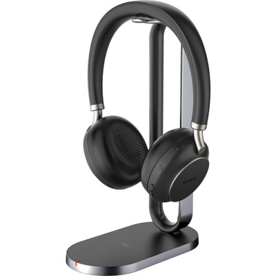 Yealink BH76 Гарнитура Беспроводной Оголовье Calls/Music USB тип-A Bluetooth Зарядная стойка Черный