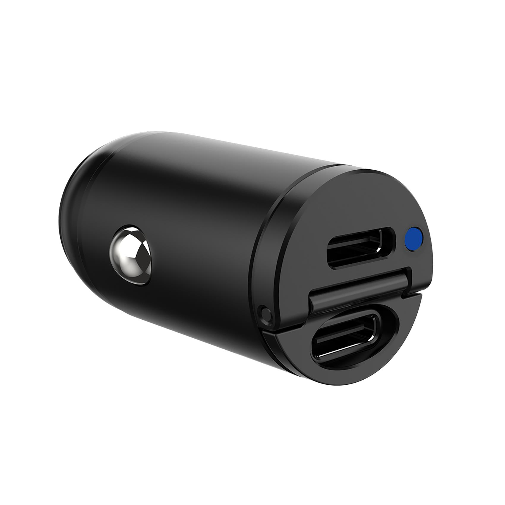 Celly CCMINI2USBCBK mobile device charger Smartphone, Tablet Black Cigar lighter Auto