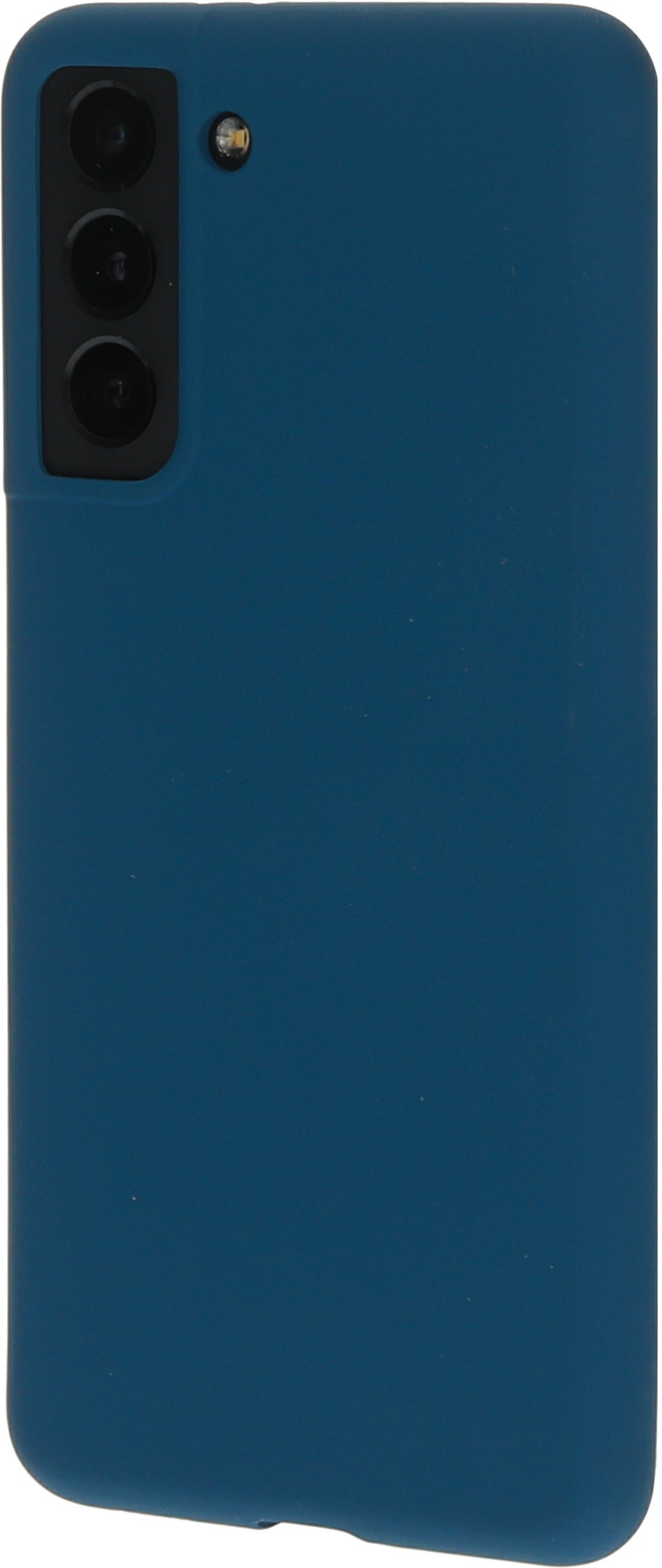 Mobiparts Silicone Cover Samsung Galaxy S21 Blueberry Blue – image 3