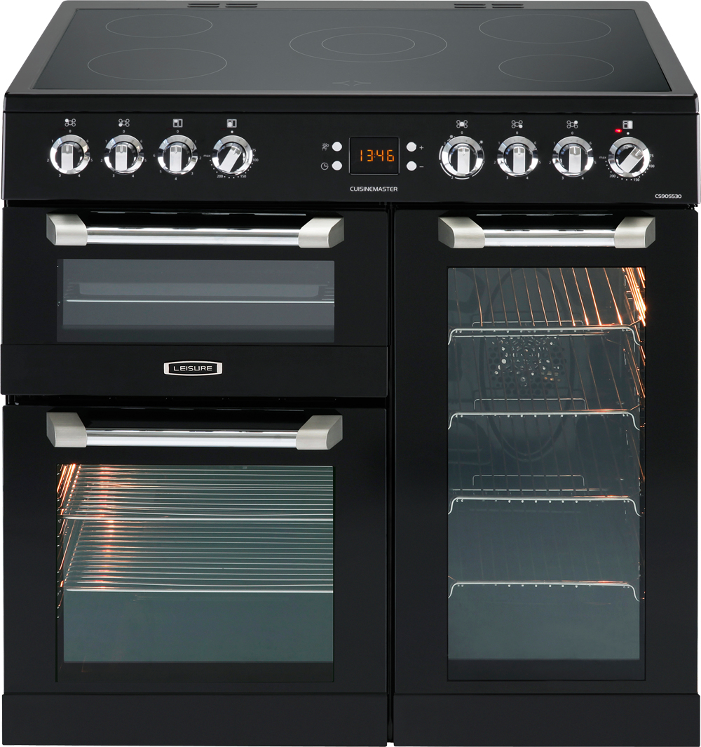 Leisure CS90C530K 90cm Electric Range Cooker with Three Ovens – image 1
