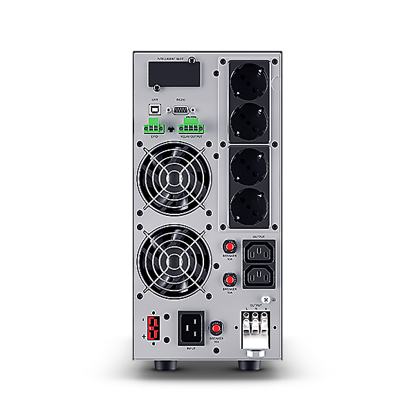 CyberPower Online S Series Online Double Conversion USV 3000VA/2700WTower, ECO Mode, LCD, USB, Smart-Slot – image 3